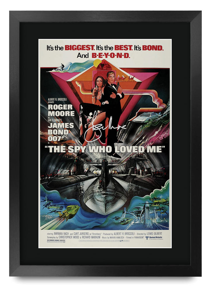 HWC Trading A3 FR James Bond - Der Spion, der mich liebte Movie Poster Roger Moore Geschenk GESTALTE