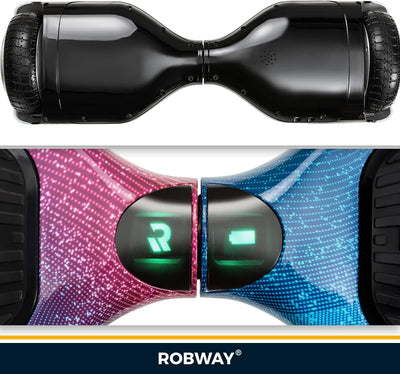 Robway W1 Hoverboard - Das Original - Marken Akku - Self Balance - 22 Farben - Bluetooth - 𝟮 x 𝟯𝟓𝟬 W