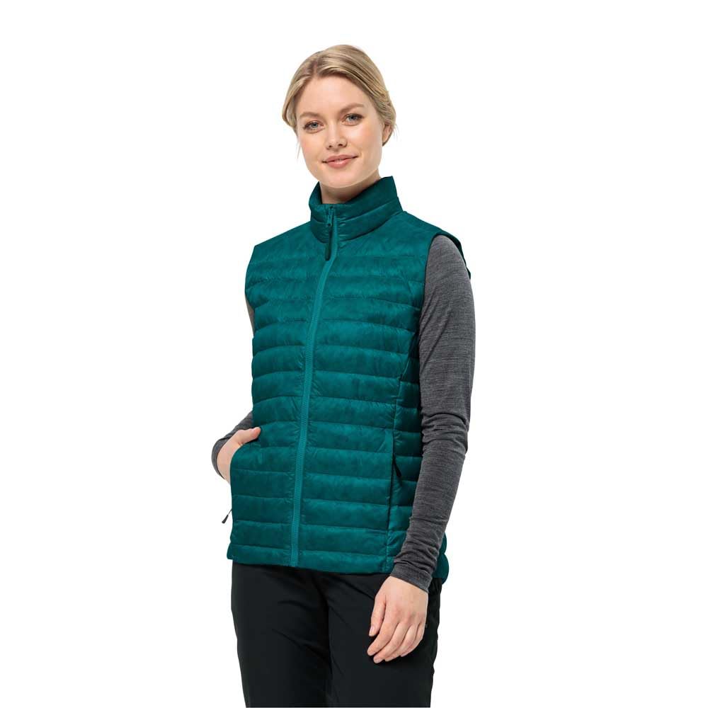 Jack Wolfskin Damen Pilvi Down Vest W Daunenweste S Sea Green, S Sea Green