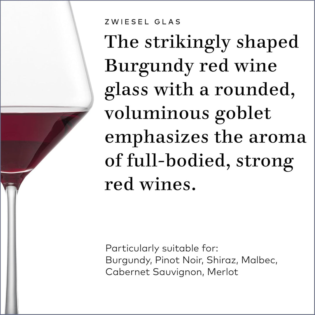 Schott Zwiesel 141104 Pure Bourgogne Goblet, 0.69 L, 6 Stück Single Burgundy goblet, Single Burgundy