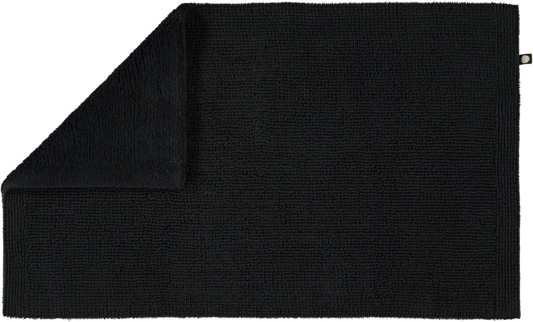 Rhomtuft Badteppiche Pur schwarz - 15 60x100 cm, 60x100 cm
