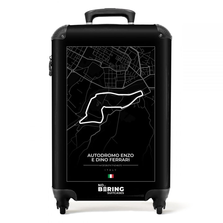 NoBoringSuitcases.com® Koffer Handgepäck Trolley Rollkoffer Kleine Reisekoffer mit 4 Rollen - Rennst