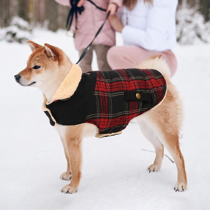 Warme Hundemantel Fleece, Wintermantel Winterjacken für Kleine/Grosse/Mittlere Hunde, Hundejacke Hun