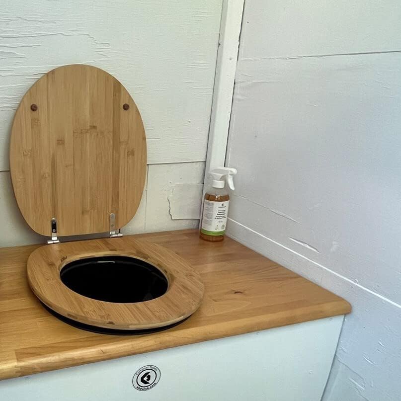 Kildwick Klassic Urin Separator Diverter Trenneinsatz für Komposttoiletten schwarz