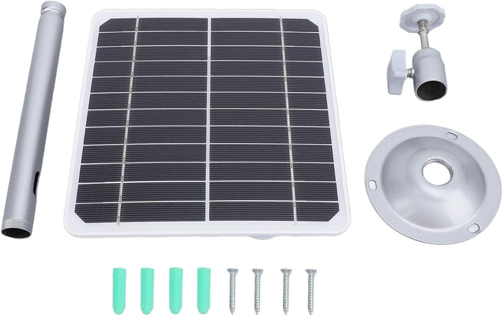 Solarpanel für Überwachungskamera, USB-Solarpanel, 20 W, 5 V, hocheffiziente Kamera, monokristalline