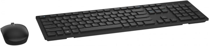 Dell KM636, Wireless, Tastatur und Maus Set, UK (QWERTY), schwarz, schwarz