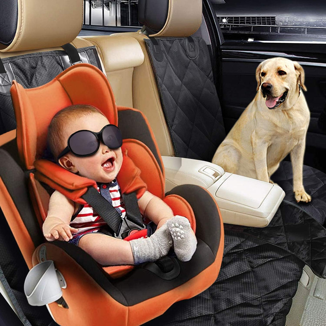 Fityou Hunde Autoschondecke, Wasserdicht Hundedecke Auto Rückbank, Anti-RutschHundedecke für Kofferr
