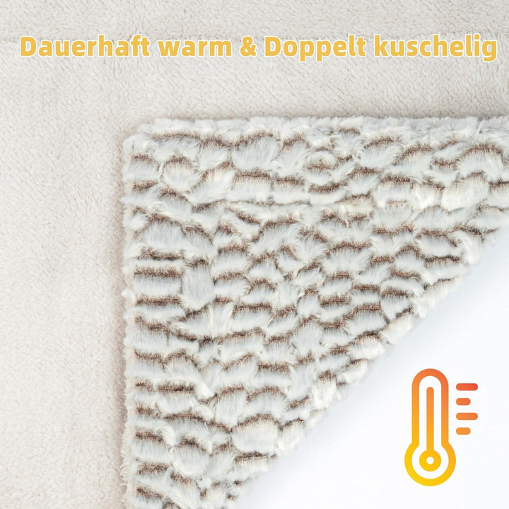 Mora Pets Fensterliege Fensterbrett für Katzen, Selbstwärmend Katzenbett Fensterbank, Flauschig & We