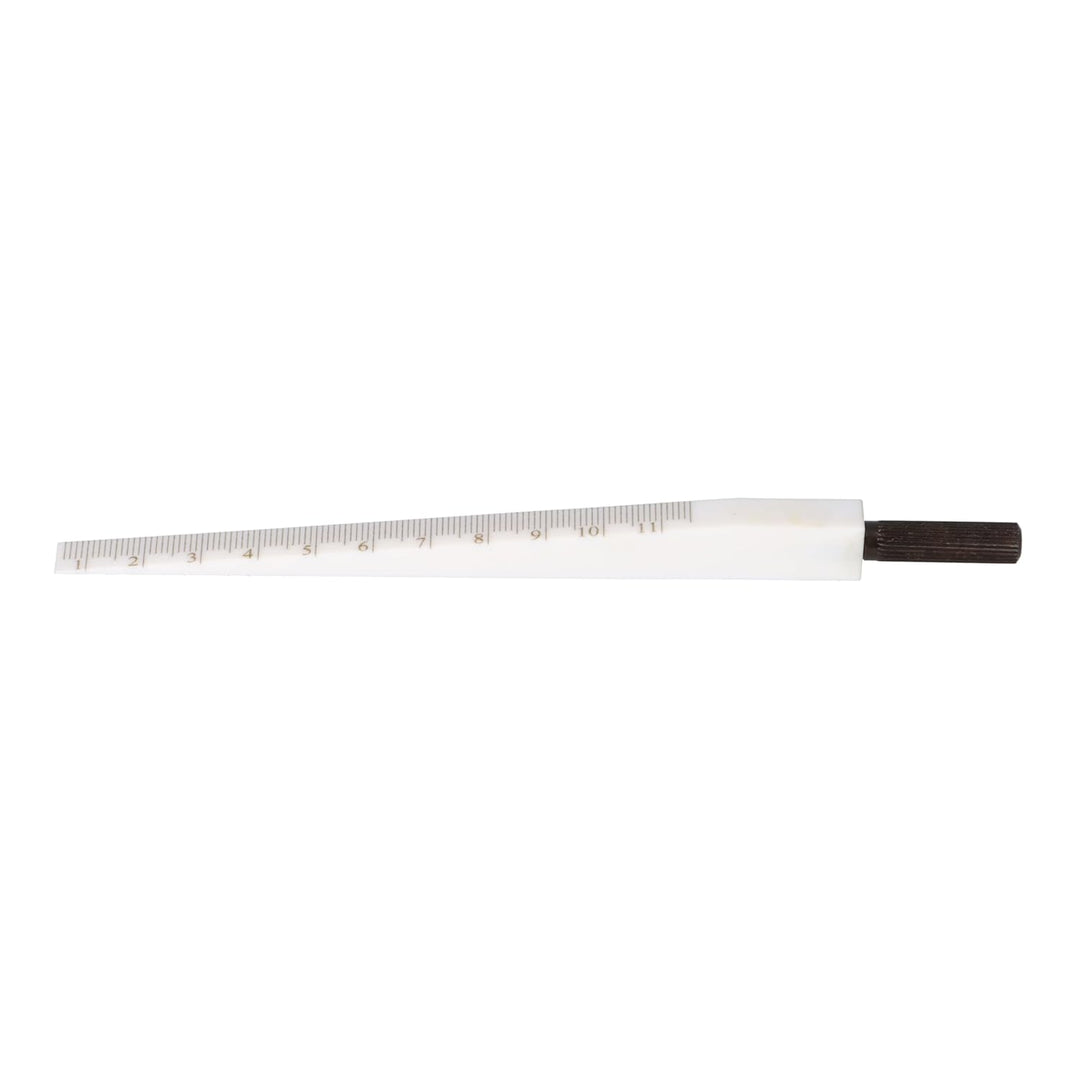 Messkeil 0,5-11mm Aus Stahl Mattverchromt 0,1mm - Langlebig - Wartungsfrei - Zuverlässig - Ersatzakk