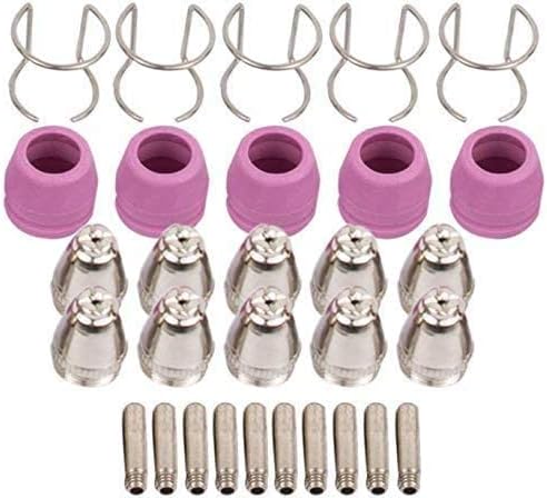SUSEMSE 30 STÜCKE AG-60 SG-55 WSD-60 Plasmaschneider Schneidbrennerspitzendüsen Verbrauchsmaterial Z