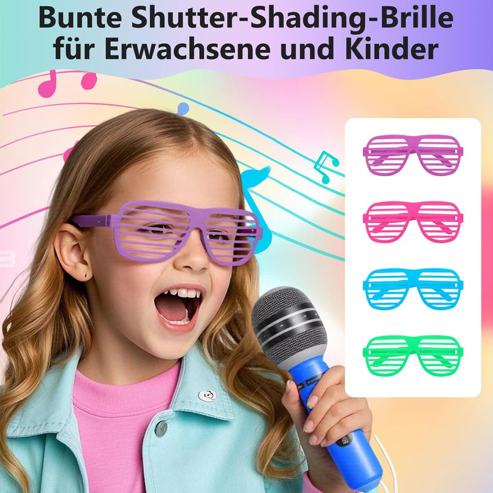 17 Stück Aufblasbare Instrumente, Aufblasbare Party Props für Kinder, Luftgitarre Saxophon Mikrofon