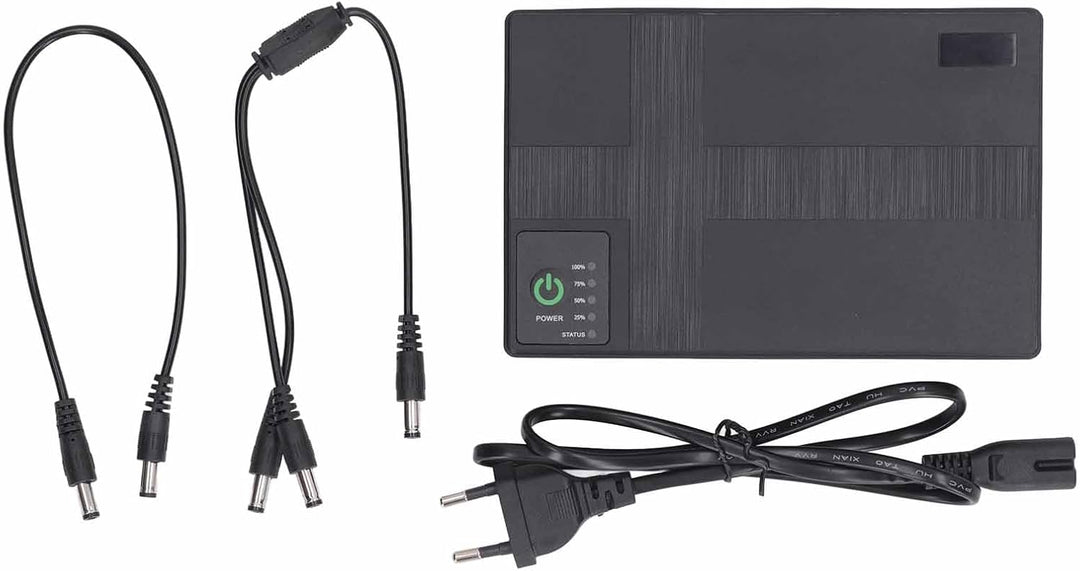 Mini-USV-Batterie-Backup-Router Batterie-Backup 10400 MAh, Wiederaufladbare Unterbrechungsfreie Stro