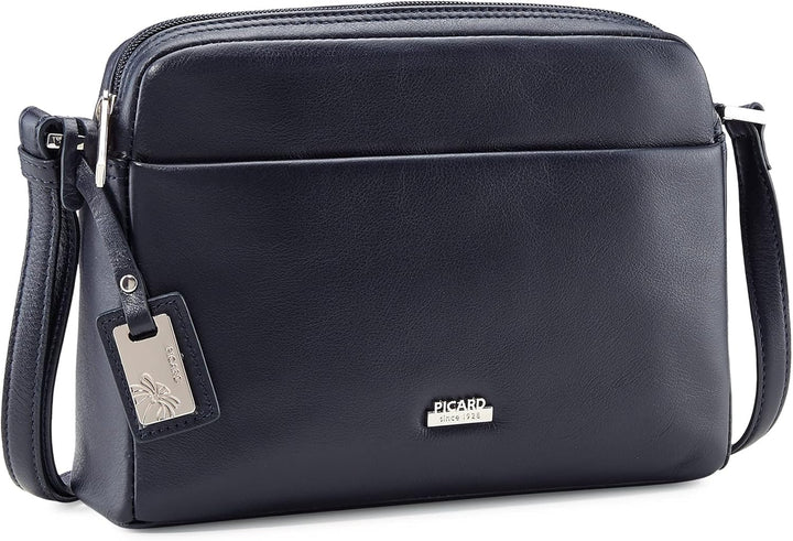 Picard Damen Schultertasche REALLY aus Echtleder Klein | mit Reissverschluss | Schultertasche | Allt