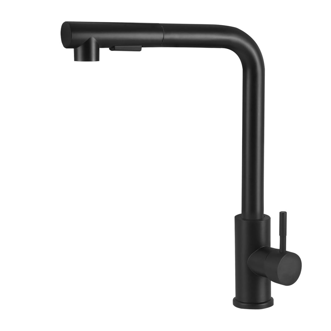 Zhufas Wasserhahn Küche, Spültischarmatur Küche, Küchenarmatur mit Brause Ausziehbar, Wasserhahn Küc