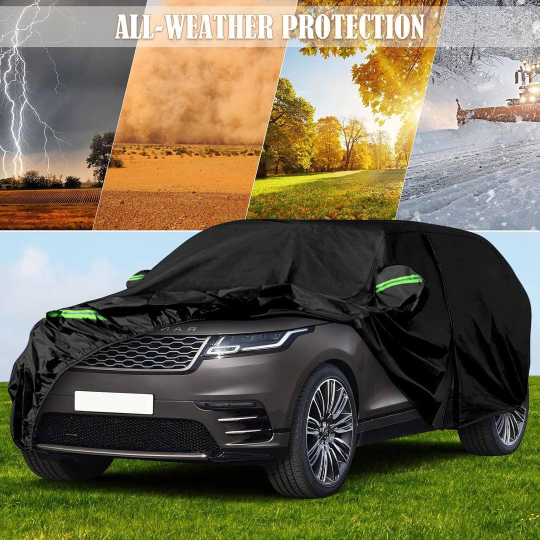 Autoabdeckung Wasserdicht Ersatz für Land Rover Range Rover Velar 2017-2025, Vollgarage Autoplane Ou