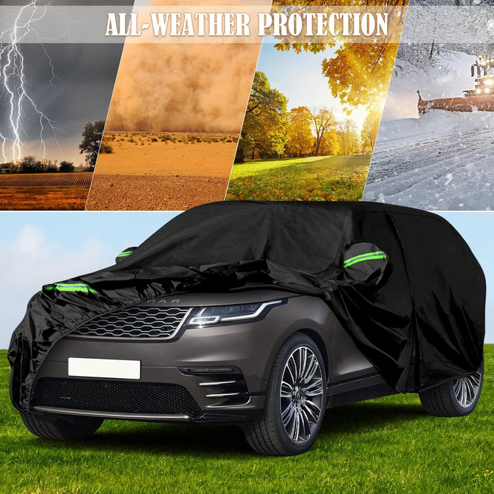 Autoabdeckung Wasserdicht Ersatz für Land Rover Range Rover Velar 2017-2025, Vollgarage Autoplane Ou