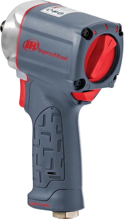 Ingersoll Rand 3/8"-Antrieb Ultrakompakter Druckluft-Schlagschrauber 15QMAX mit leiser Technologie,