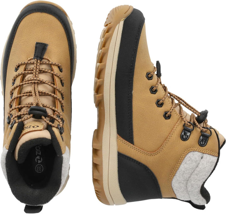 ZIGZAG Kinder Stiefel Aenaide 28 EU 5006 Sudan Brown, 28 EU 5006 Sudan Brown