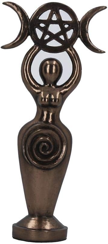 Nemesis Now Dekofigur Triple Goddess Idol, 25 cm, bronzefarben