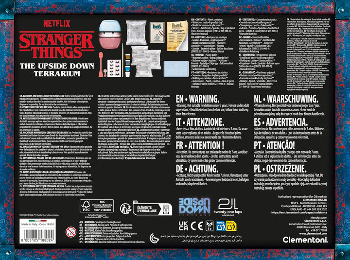 Stranger Things - „Schattenwelt-Terrarium Vecnas Haus und Schattenwelt - Kreativ-Set zur Nachbildung