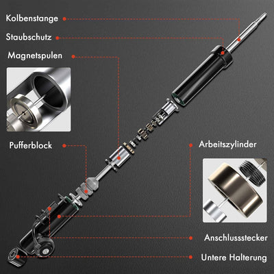 Frankberg 2x Stossdämpfer Federbein Vorne Links Rechts für Q5 8RB 2.0L-3.0L 2008-2017 Replace# 8R041