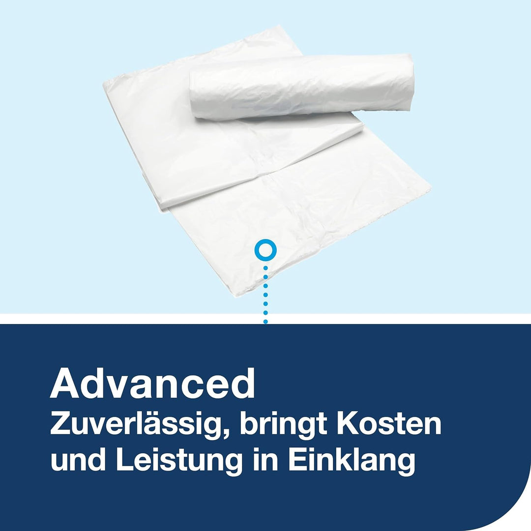 Tork Abfalleimer 20L - Toiletteneimer für Badezimmer - Montage an Wänden oder Waschraumböden - Kompa