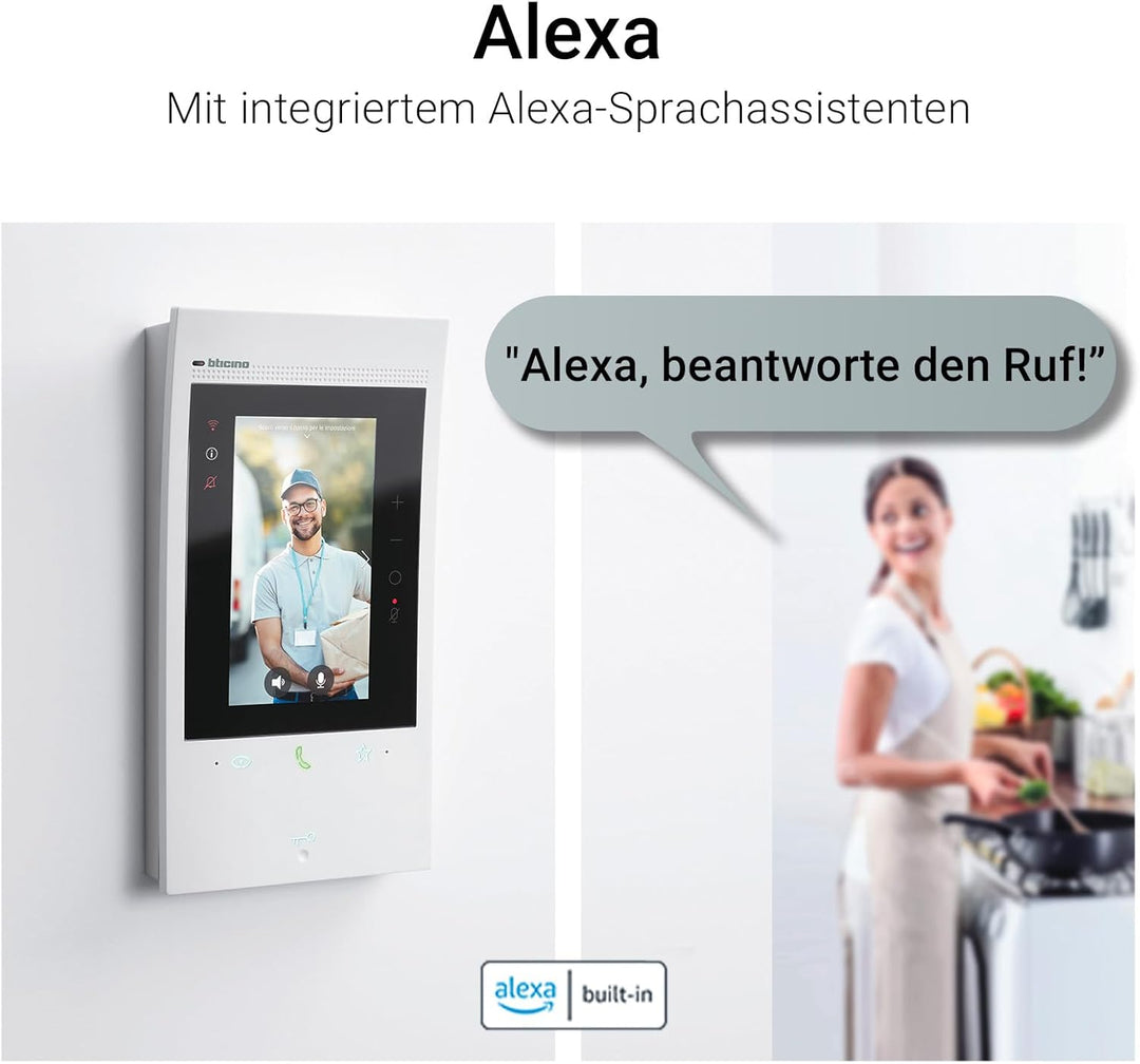 BTICINO, Flex‘ONE-Set Classe 300EOS with Netatmo + Linea 3000 mit Hörgeräteschleife, erste smarte Wi