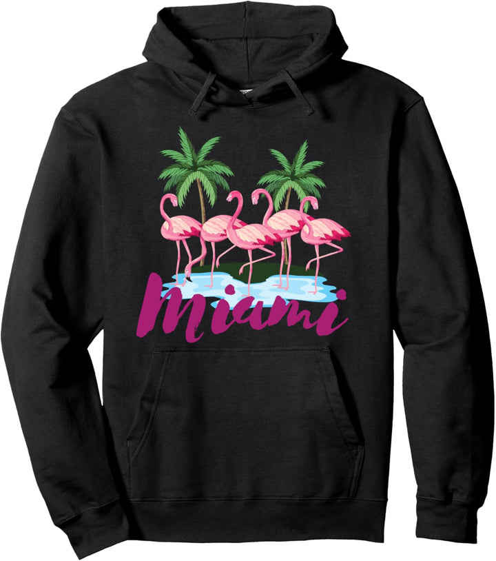 Cooles Miami Beach, Ich liebe Miami Florida, Miami Pullover Hoodie