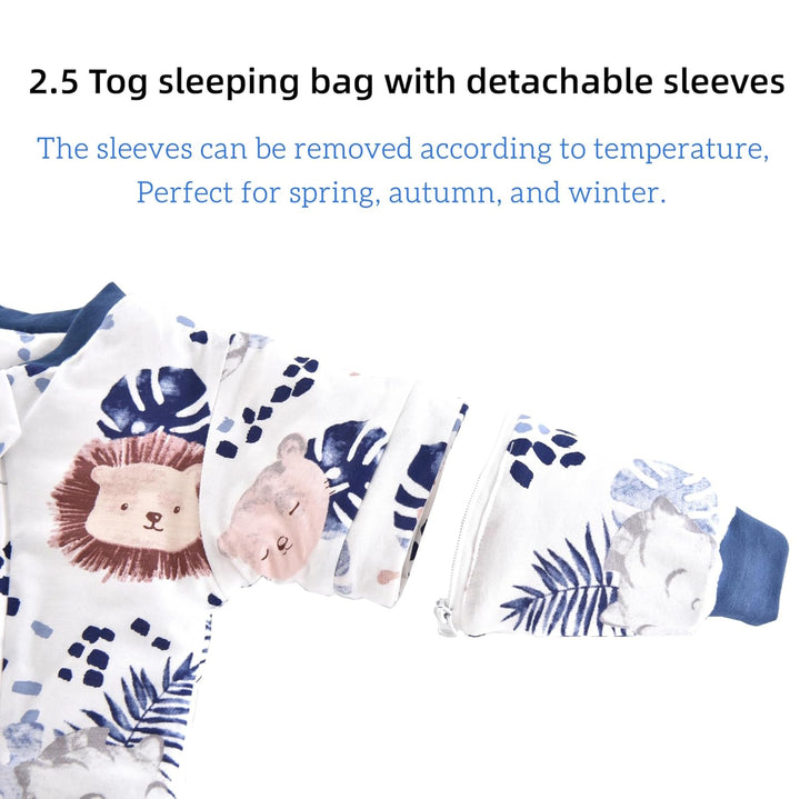 Chilsuessy Baby Winterschlafsack Schlafsack mit Füssen kleine Kinder Ganzjahres Winter Schlafsack Sc