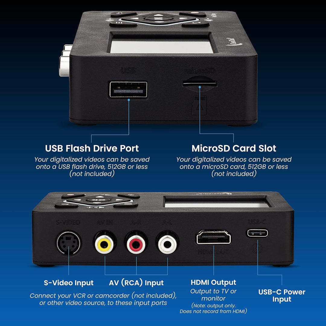ClearClick Video zu Digital Converter 2.0 (zweite Generation) Mini Edition - Aufnahme von Videos von