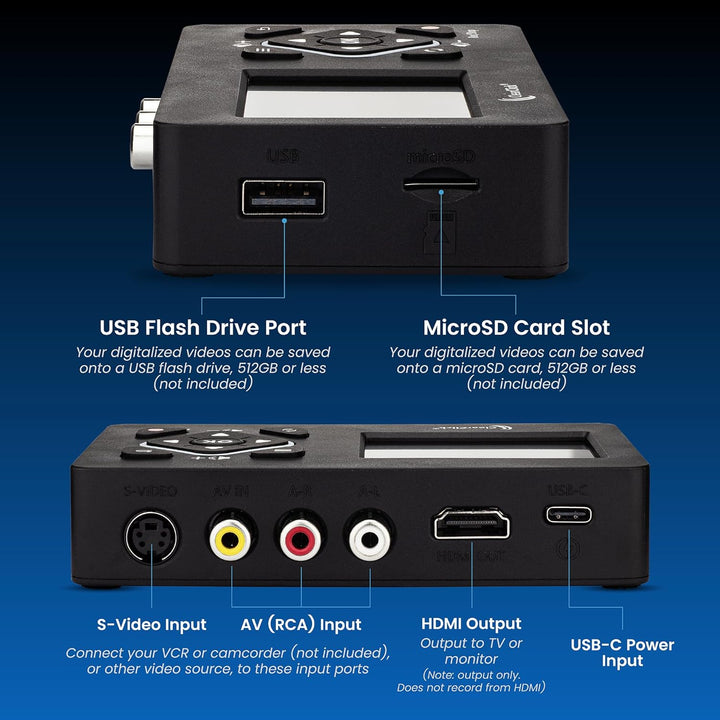 ClearClick Video zu Digital Converter 2.0 (zweite Generation) Mini Edition - Aufnahme von Videos von