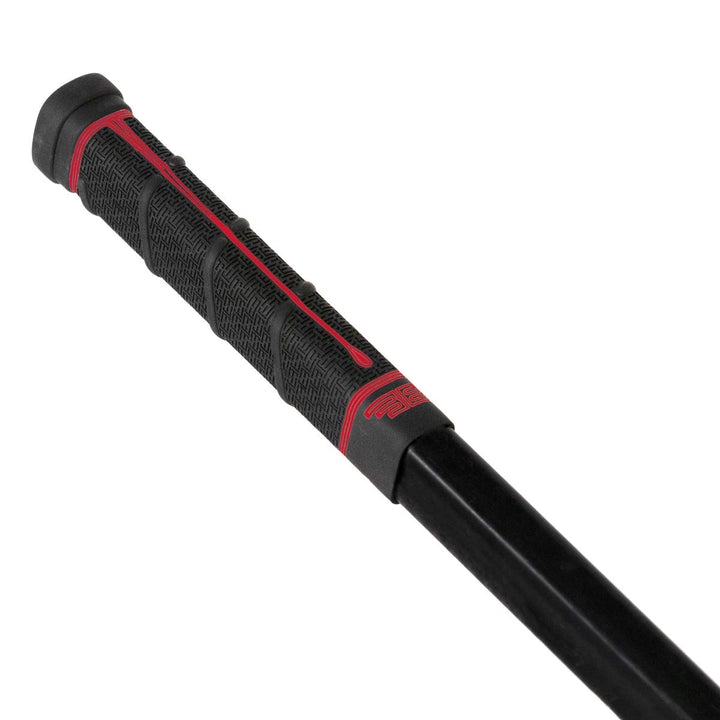 Buttendz Future Ersatz-Griff für Hockeyschläger mit Wirbel, Black w/Fire Drip Black w/ Fire Drip, Sc