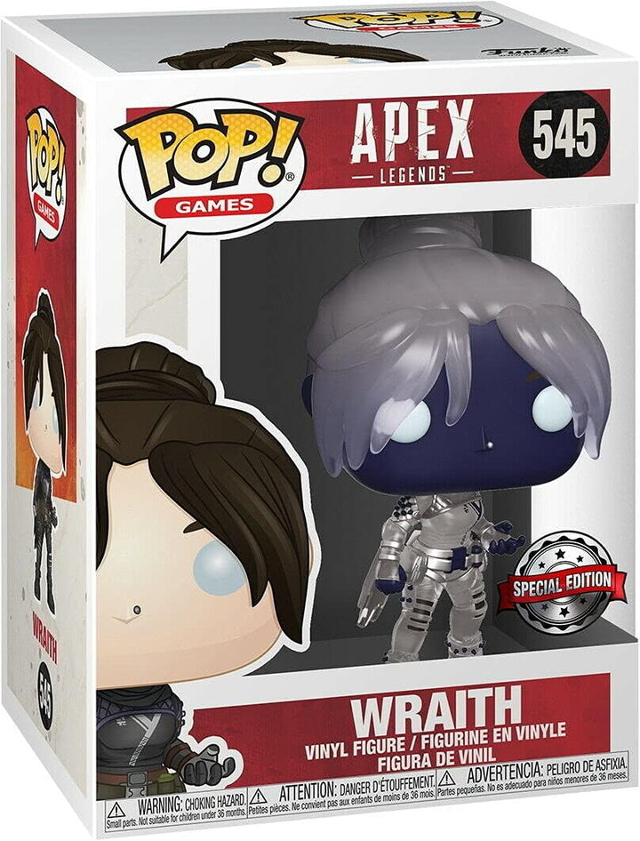 Funko POP! 46214 Apex Legends - Wraith (Translucent) Exclusive Special Edition #545