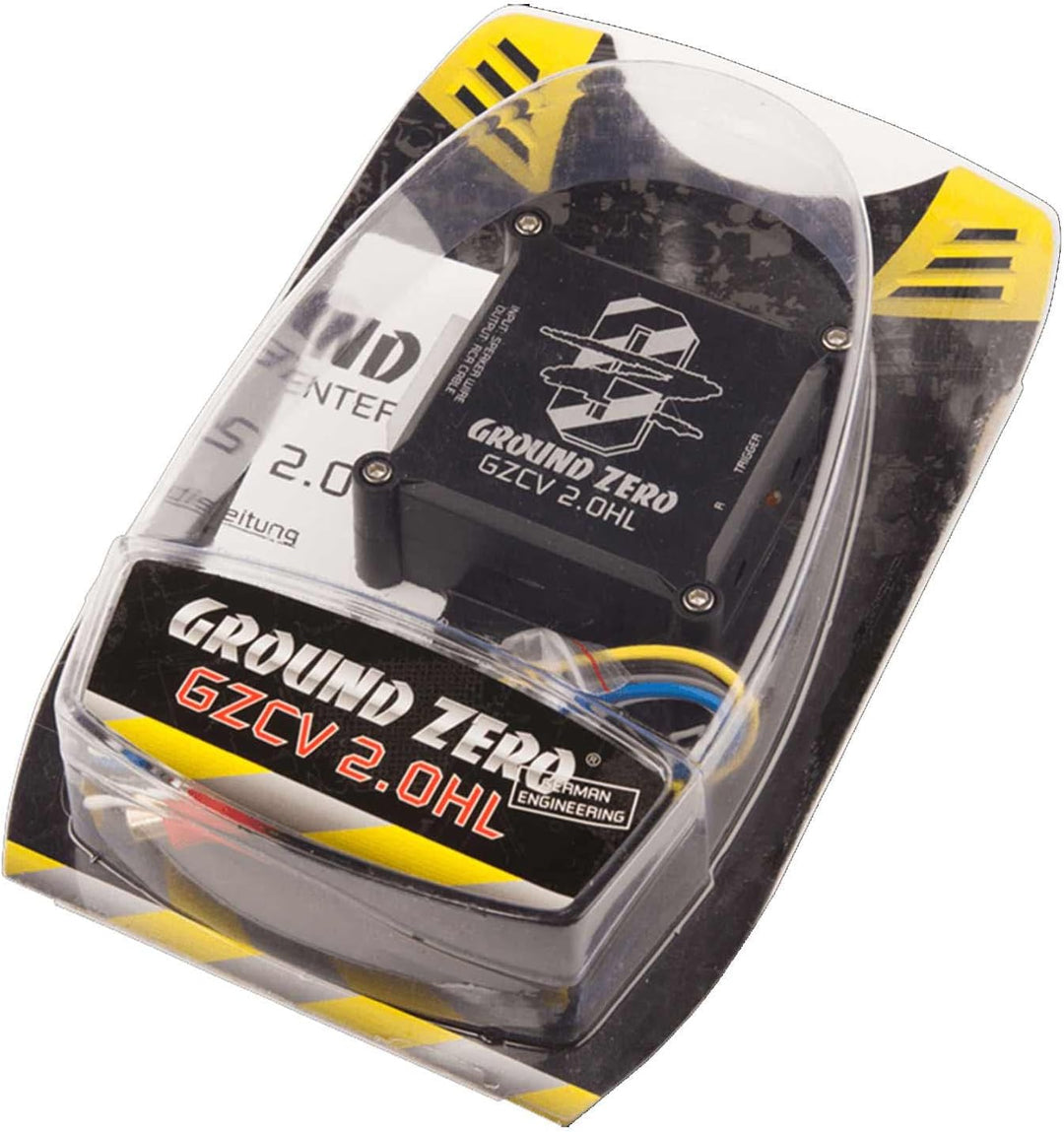 Ground Zero GZCV 2.0HL High-Low-Level Adapter Hochpegeladapter Konverter/Converter/Wandler