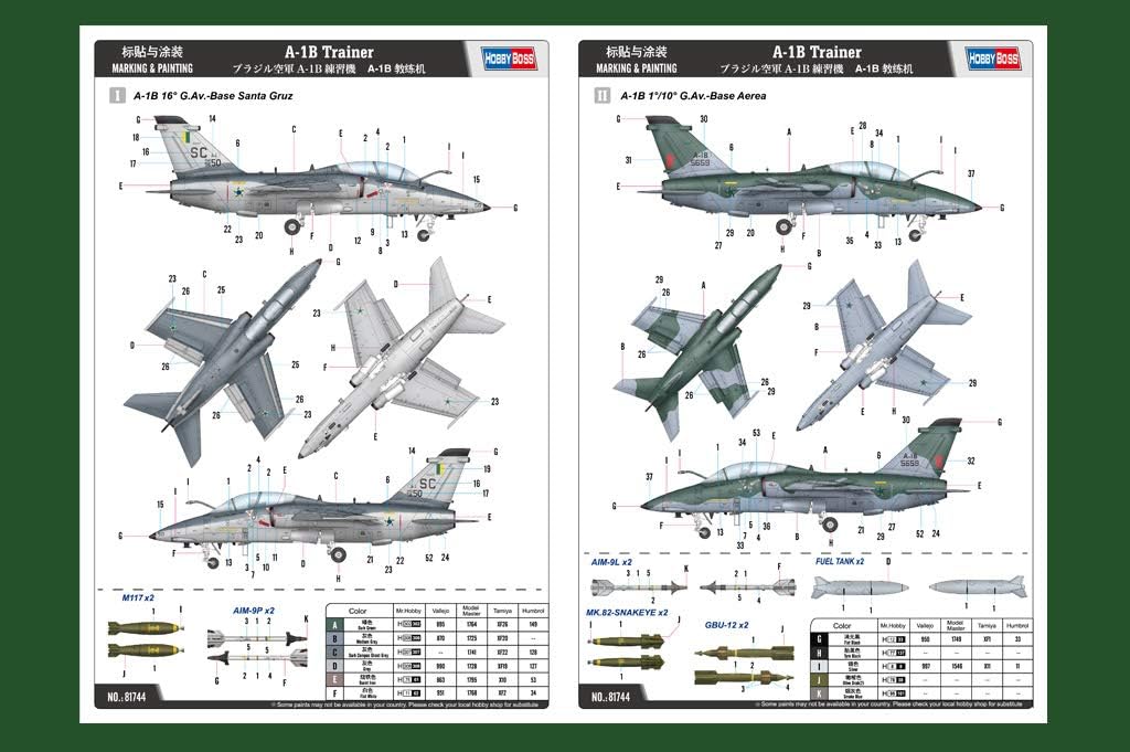 Hobby Boss 081744 A-1B 1/48 A-1A Trainer