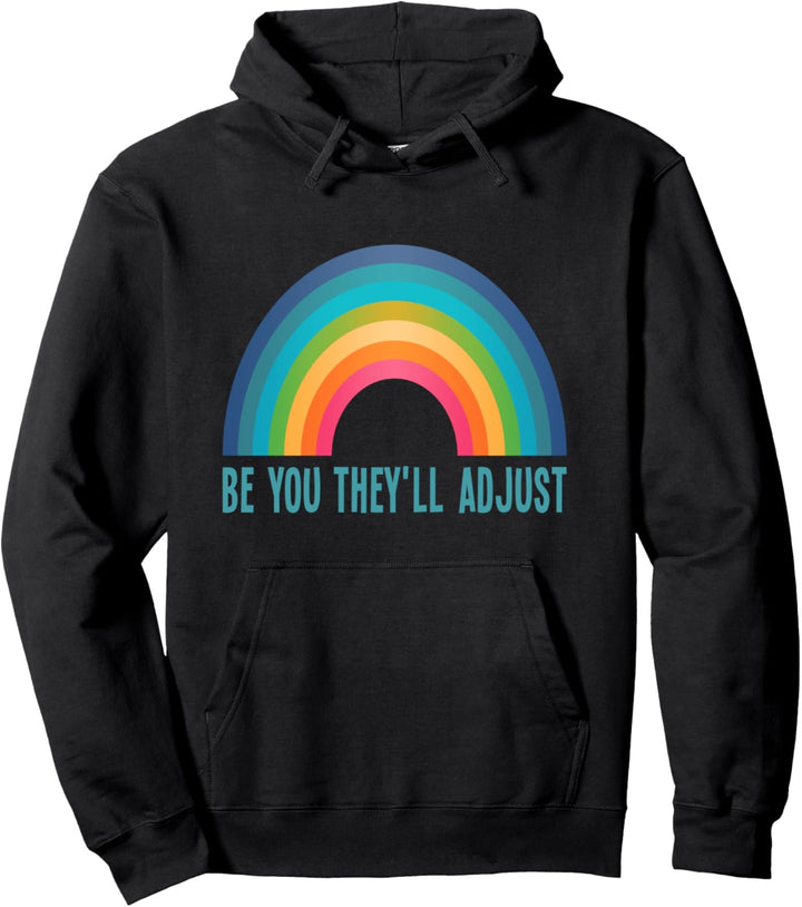 Homosexuelles Zitat des Regenbogenstolzes, das sagt, dass Pullover Hoodie