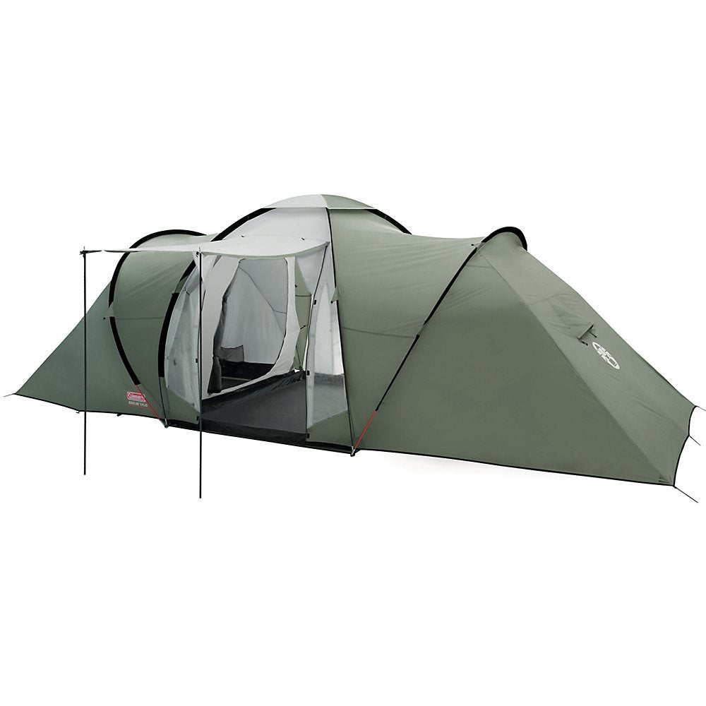Coleman Zelt Ridgeline 4/6 Plus, 4/6 Mann Zelt, 4/6 Personen Vis-A-Vis Tunnelzelt, Campingzelt, Kupp