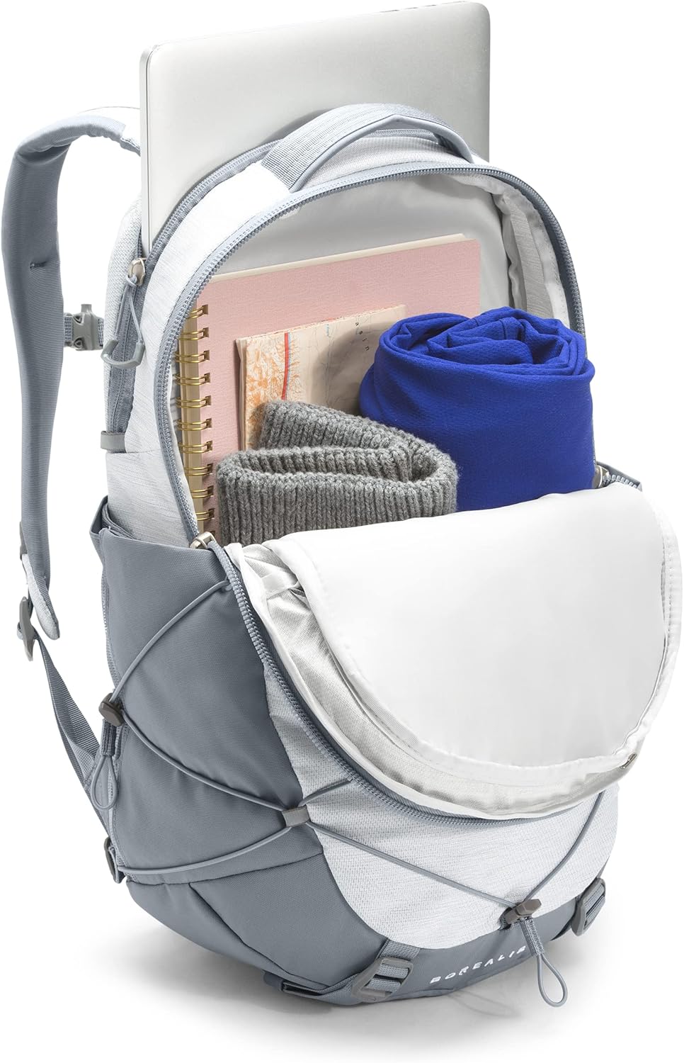 THE NORTH FACE Damen Rucksack Borealis Weiss, Weiss