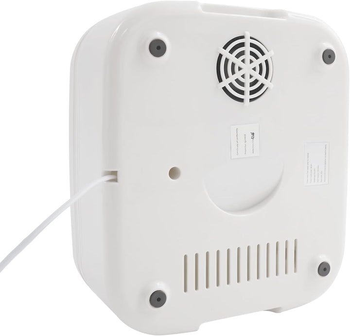 160 W Küchenminis Dörrautomat Dörrgerät mit 5 Tabletts & 5x Versiegelte Frischhaltebeutel,LED-Anzeig