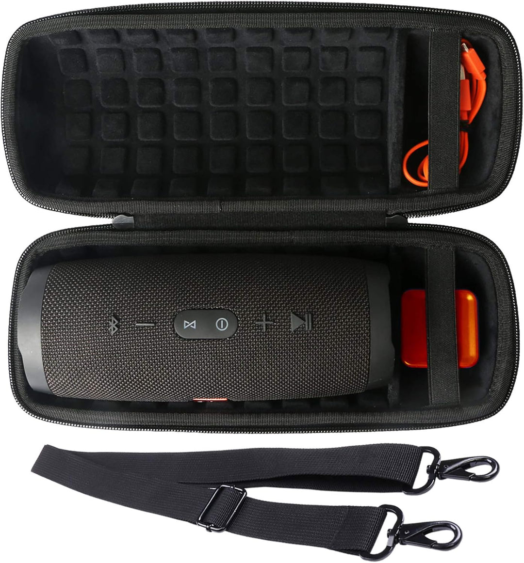co2CREA Hart Reise Schutz Hülle Etui Tasche für JBL Charge 4 / JBL Charge 5 Tragbarer WiFi und Bluet