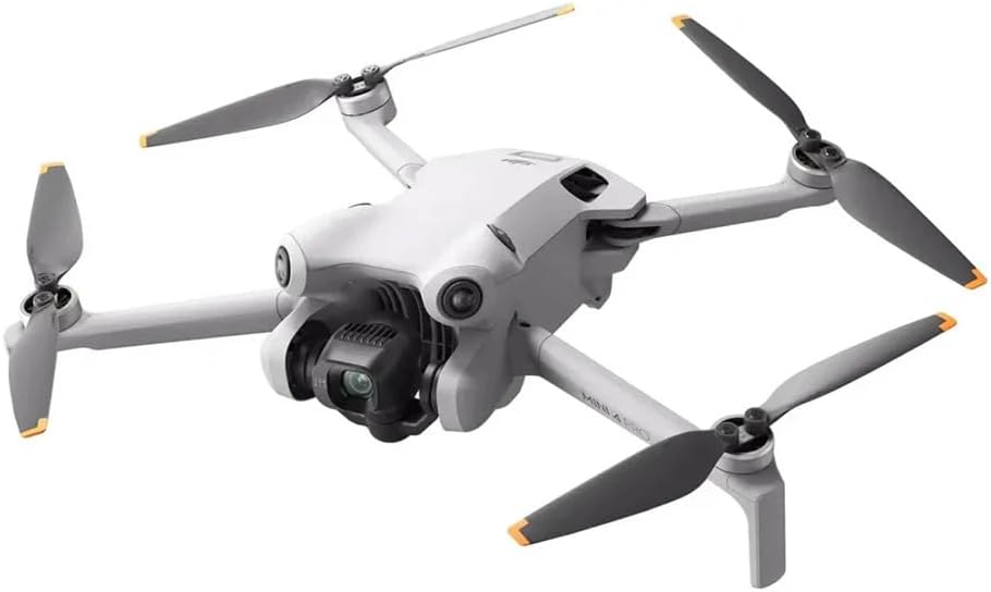 DERAY | Propeller für DJI Mini 4 Pro Drohne, TPU Gummi Spitze, Fly More Combo, leise ersatzpropeller