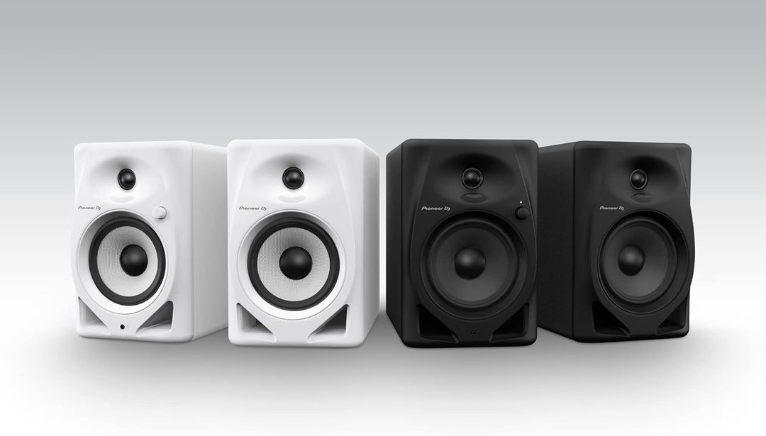 Pioneer DJ DM-50D 5" Desktopmonitorsystem (weiss) DM-50D-W On size, Weiß