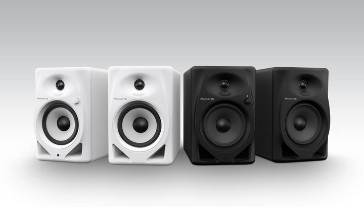 Pioneer DJ DM-50D 5" Desktopmonitorsystem (weiss) DM-50D-W On size, Weiß