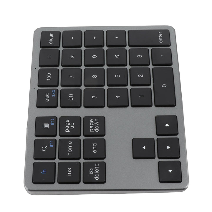Bewinner Kabelloser Nummernblock mit 35 Tasten, Kabelloser Nummernblock Bluetooth 5.0, Wiederaufladb
