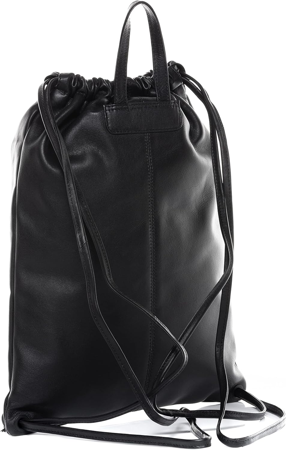 FEYNSINN BERLIN Rucksack NIK aus Premium Leder I Lederrucksack für Herren und Damen I Rucksack schwa