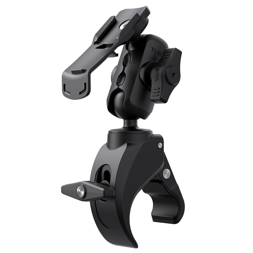 TUSITA Motorrad ATV/UTV Halterung Kompatibel mit Garmin Handheld GPS Geräte - Klaue Klemmbasis Short