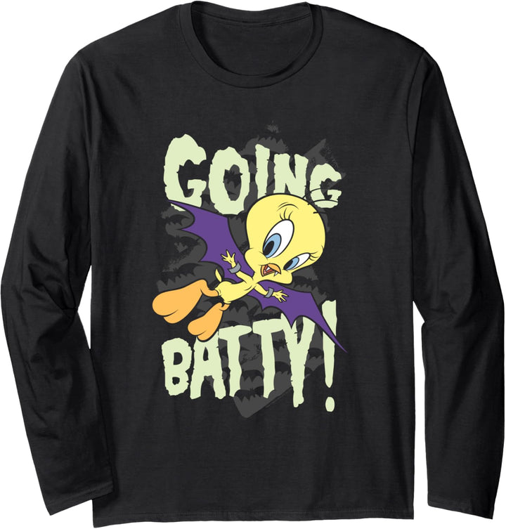 Looney Tunes Going Batty Langarmshirt