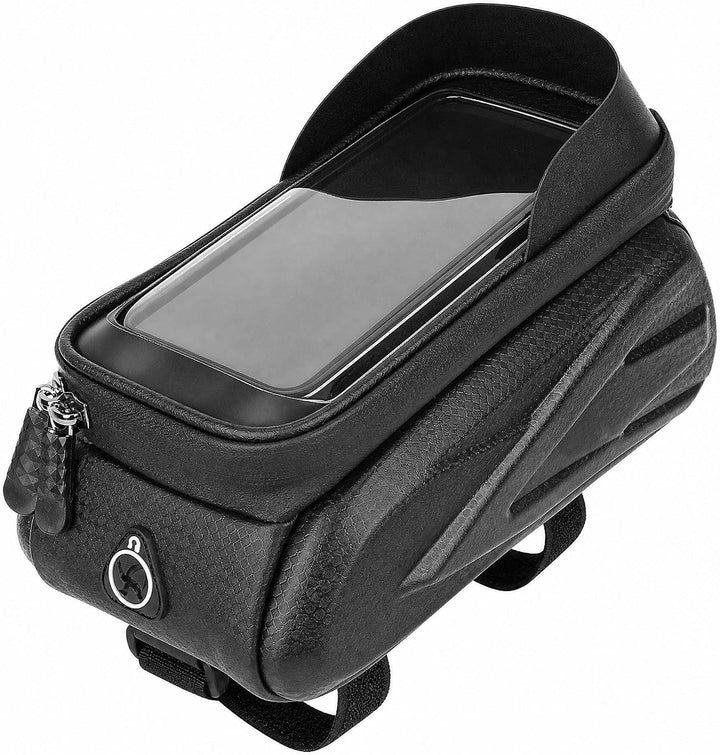 Fahrrad-Rahmentasche, wasserdichte Lenkertasche, ausgestattet mit einem reaktionsschnellen TPU-Touch