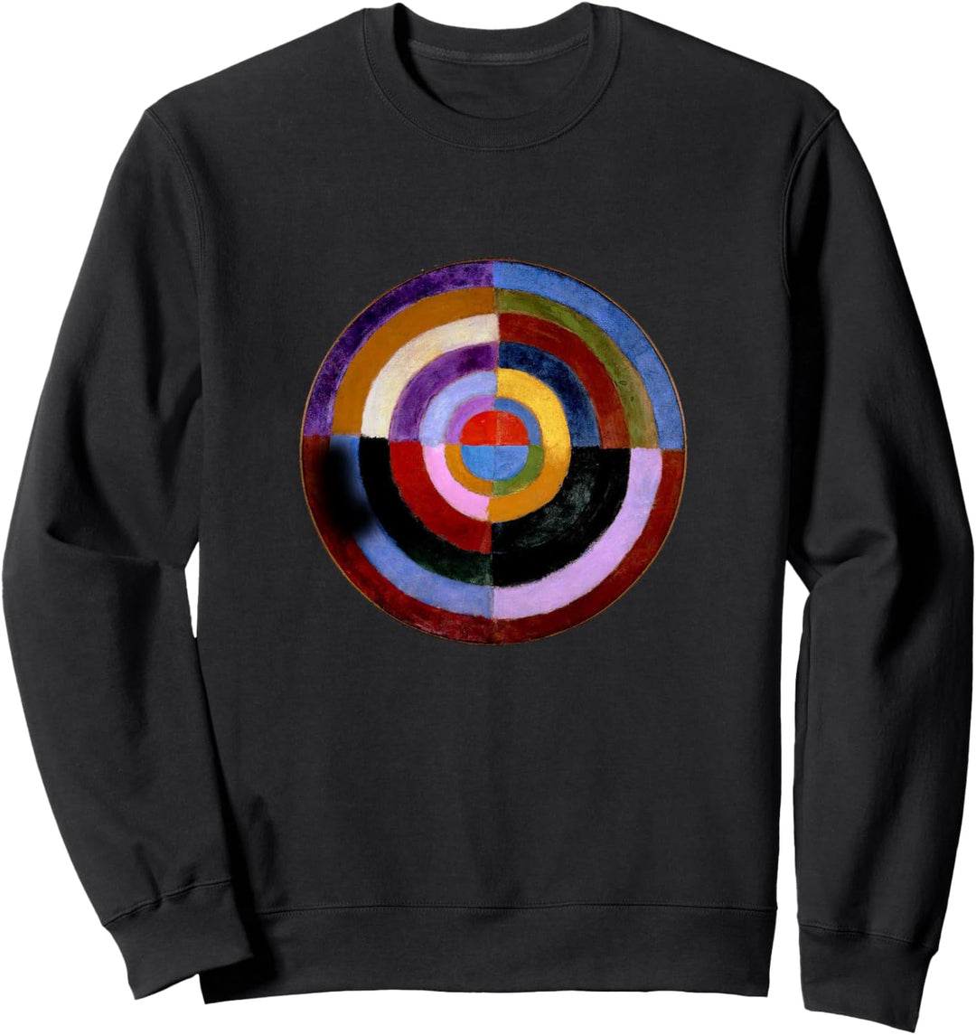 Premier Disque Abstract Painting von Robert Delaunay Sweatshirt