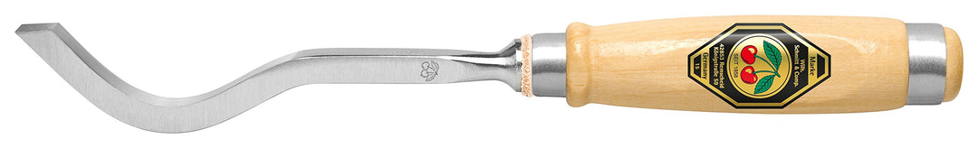 "KIRSCHEN" Werkzeuge 1351006 | Schwanenhalslochbeitel mit Holzheft, 6mm 6mm Mehrfarbig, 6mm Mehrfarb